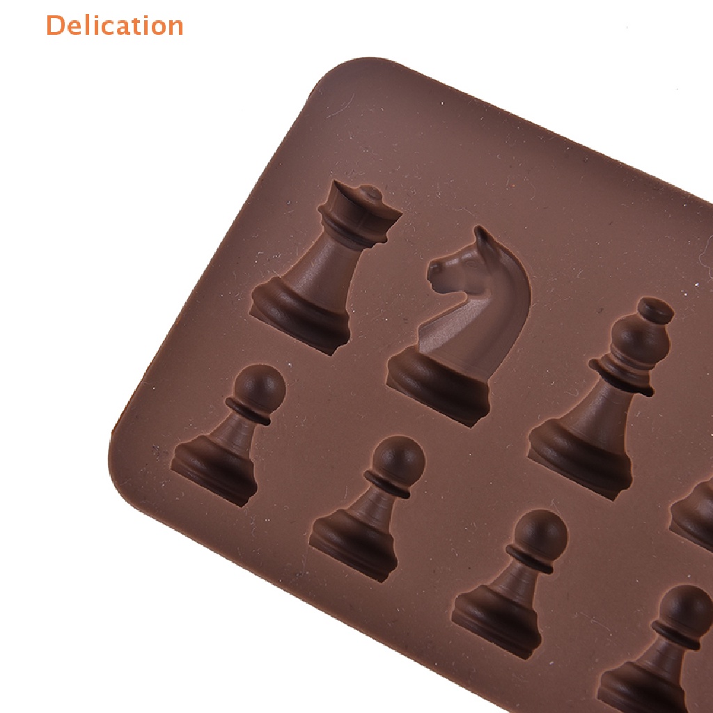 1 Khuôn Làm Bánh / Sô Cô La Hình Cờ Vua Bằng Silicone DIY
