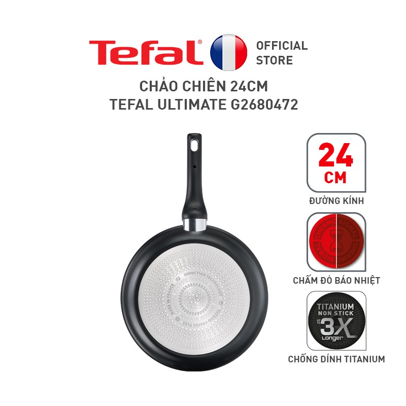 [Mã LIFEHL25 giảm 10% đơn 350K] Chảo chiên Tefal Ultimate 24cm