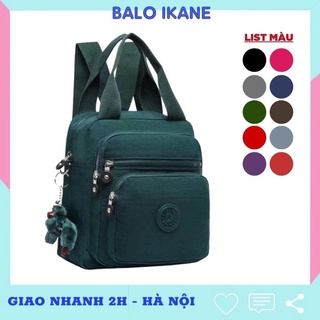 Balo mini kiêm túi đeo vai đeo chéo kipling vải dù nữ combo 3 trong 1 kl2131 - 𝗕𝗔𝗟𝗢 𝗜𝗞𝗔𝗡𝗘