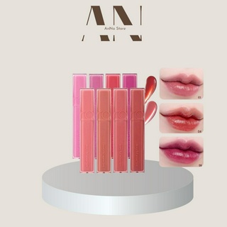   Màu 01 - 13  Son Tint Bóng Siêu Lì Cho Đôi Môi Căng Mọng Hàn Quốc Romand Dewyful Water Tint 5g 