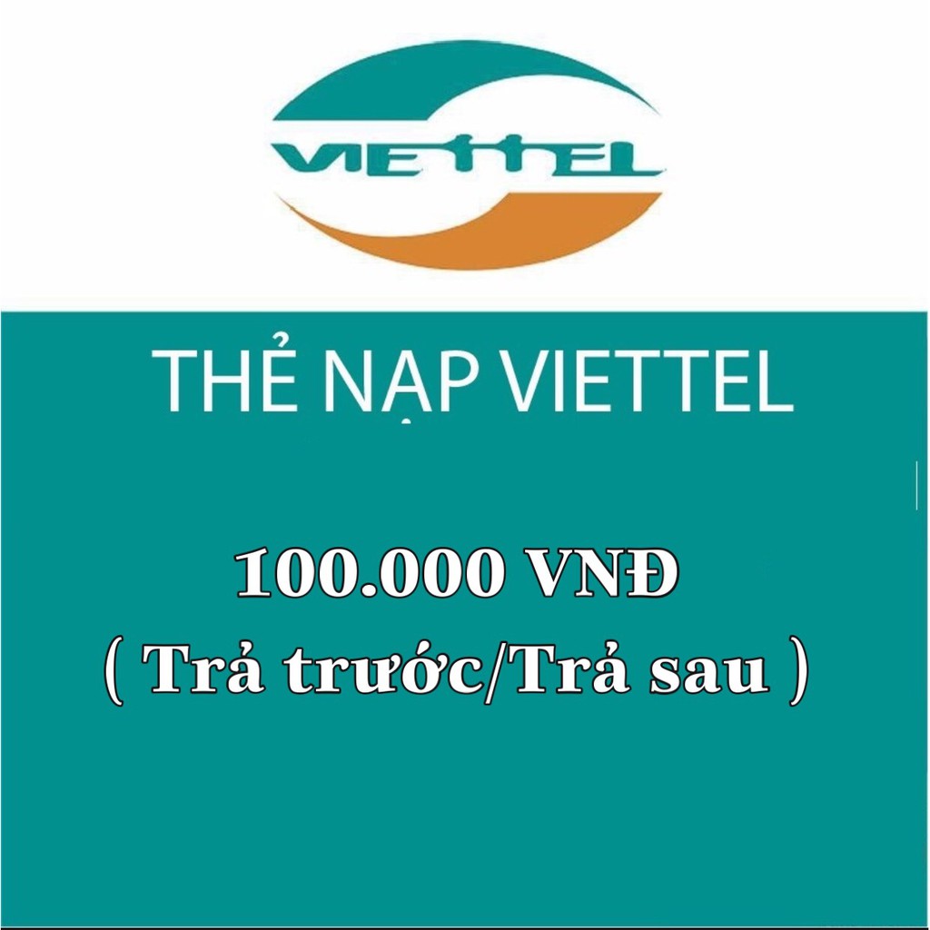 Thẻ Viettel 100k