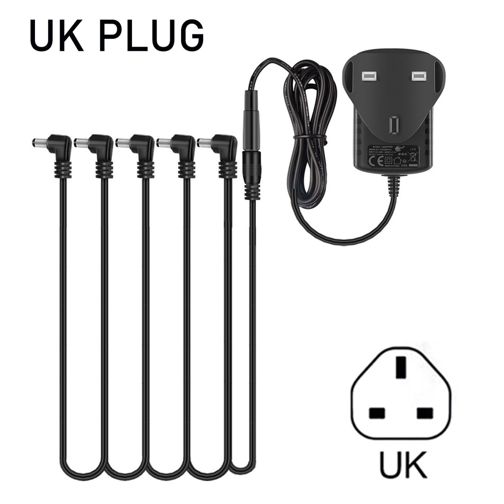 Dây Cáp Nguồn 6 Chiều 9V Dành Cho Đàn Guitar Điện Chuyên Dụng