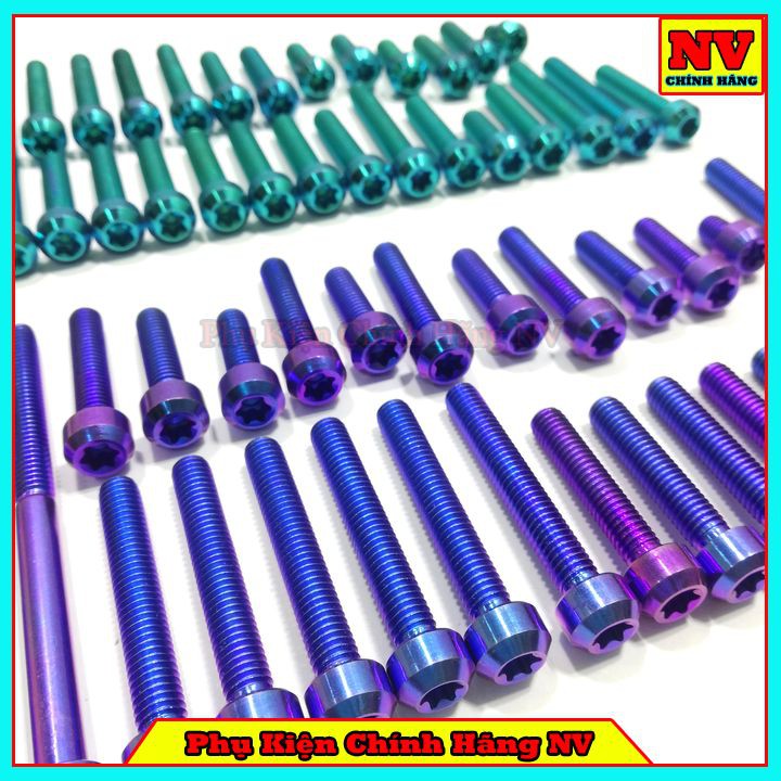 Bộ Ốc Lốc Máy Raider Fi Gr5 Full Bộ 28 Con