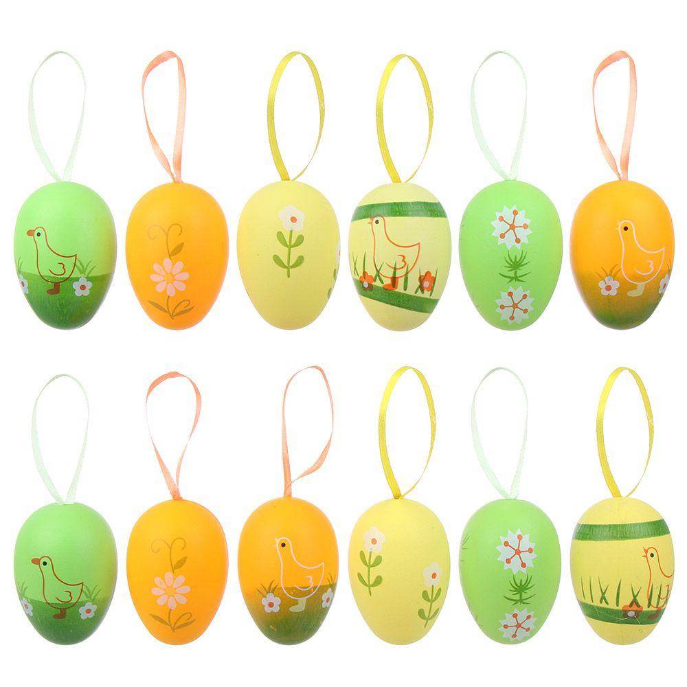 PINEVN Trứng Phục Sinh Tự Vẽ Tay Trang Trí Nhà Cửa