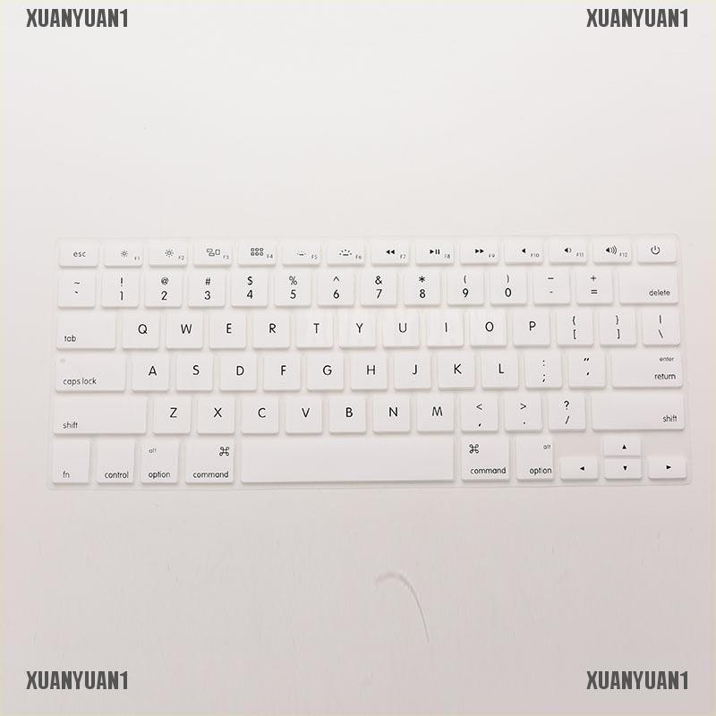 【XUANYUAN1】Silicone Keyboard Skin Cover Case for Macbook Air Pro 13" 15" 17" I