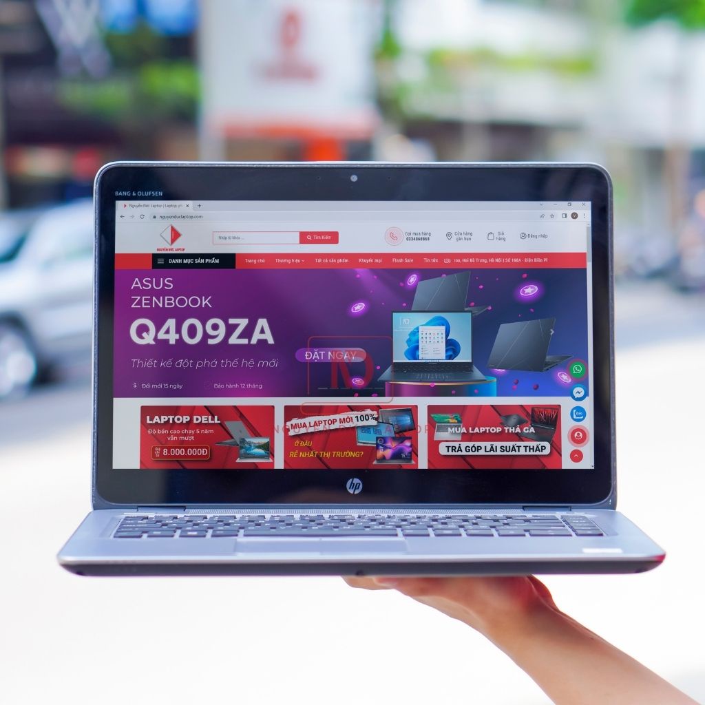 Laptop Cũ Mỏng Nhẹ Mới 99% HP EliteBook 840 G3 I5-6300U | Ram 8Gb | SSD 256GB | Màn 14 inch HD - Bảo Hành 6 tháng