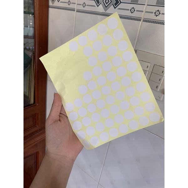 Sticker chấm tròn