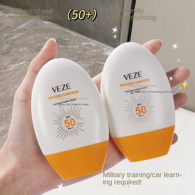 Kem Chống Nắng Hai Trong Một Chống Tia UV Chống Nước Chống Mồ Hôi Hiệu Quả Gấp 50 Lần