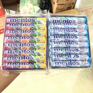 kẹo mentis cầu vồng , bạc hà hộp 16 cây