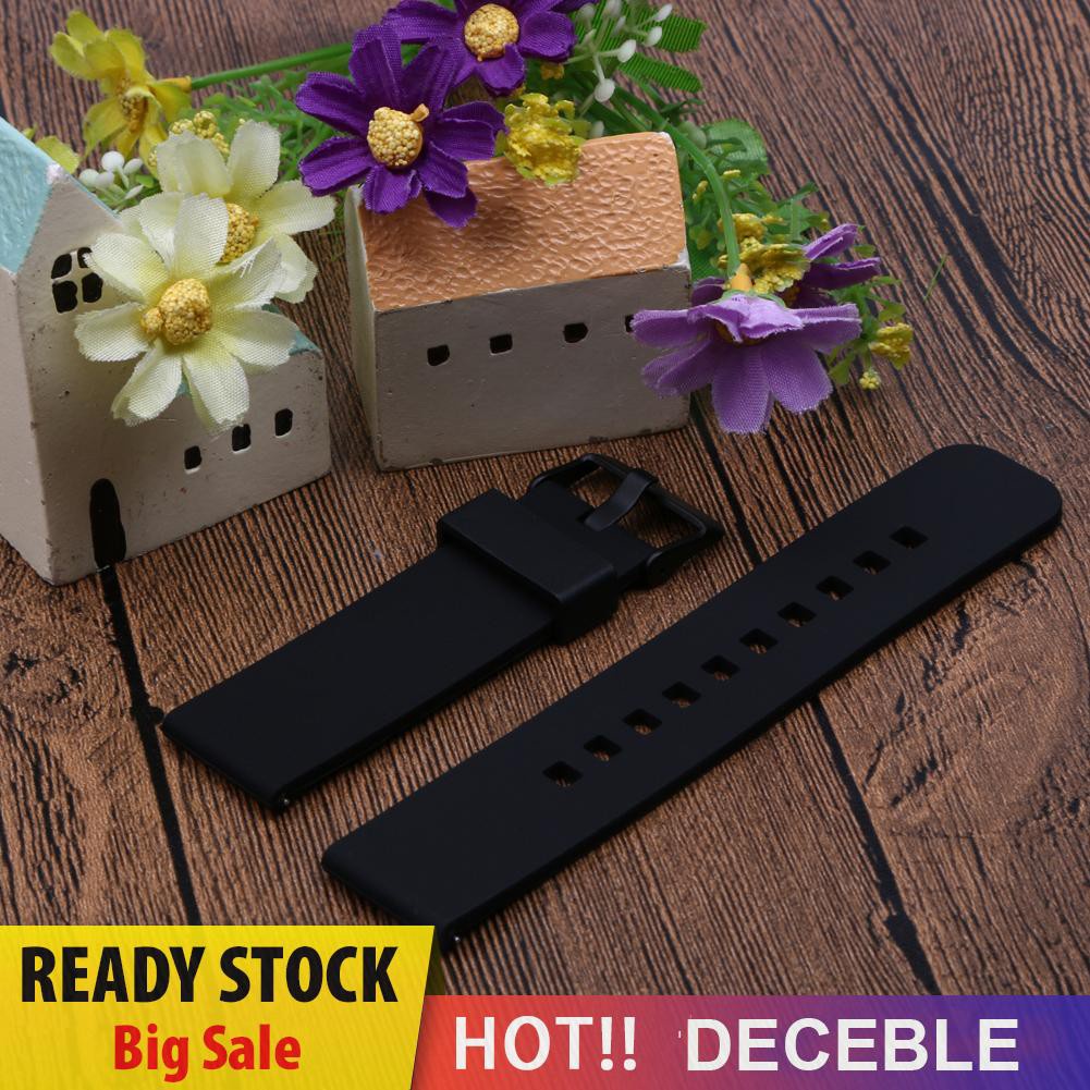 Deceble 22mm Sports Silicone Watch Bands Strap for Samsung Galaxy Gear S3 Classic S