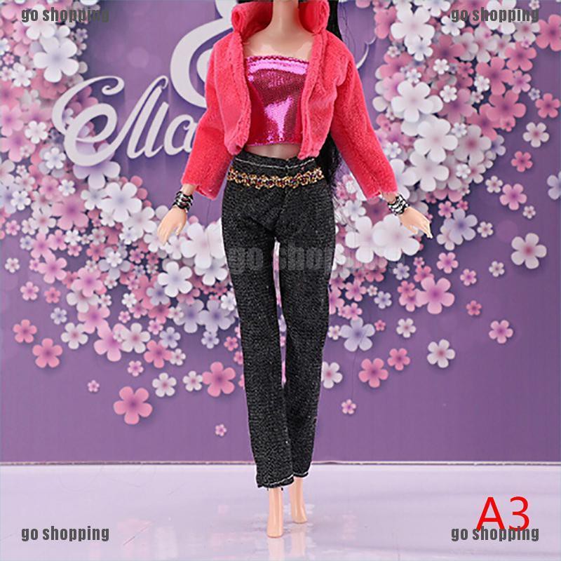 {go shopping}Doll fashion casual outfits for doll accessories best DIY toys for doll