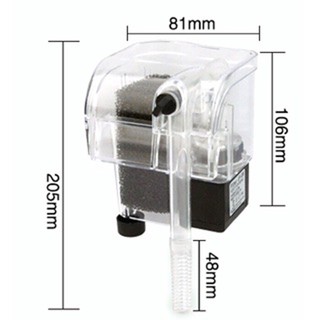 Máy Lọc thác Mini jeneca xp06 dành cho bể cá. hồ cá cảnh