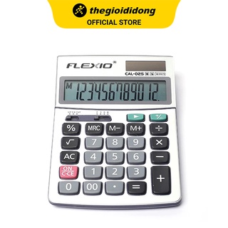 Máy tính cầm tay thiên long - flexio cal-02s xanh navy