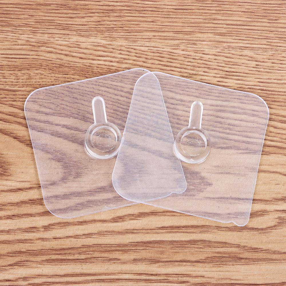 Bộ 10 Móc Treo Khung Ảnh Trong Suốt Chống Thấm Nước Không Cần Khoan Tiện Dụng