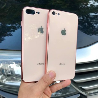 Ốp kính cường lực viền dẻo cùng màu với lưng máy full mã máy từ Iphone6 đến 12ProMax_khobuon