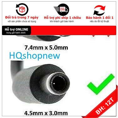 [BH12TH] ⚡️[Sạc zin]Sạc laptop Dell 19.5V 6.67A 130W có đèn báo ZIN