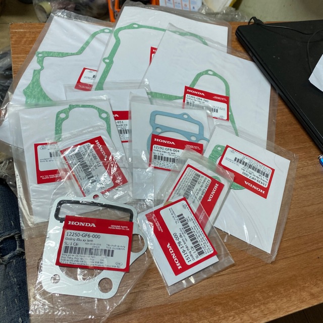 Bộ Zoăng Phớt Máy Dream Trọn Bộ Gioăng Máy Đầy Đủ Chi Tiết - Doăng Dream Hàng Xịn Honda 100% [ CHÍNH HÃNG ]