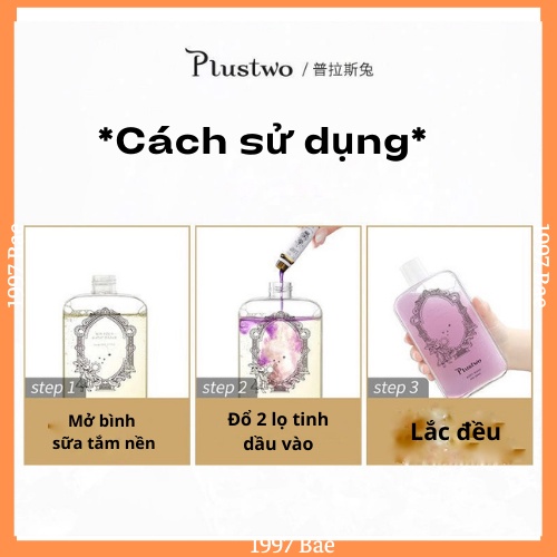 [Sẵn]Sữa tắm/Lotion dưỡng thể Plus Two thơm nước hoa lưu hương bền lâu | BigBuy360 - bigbuy360.vn