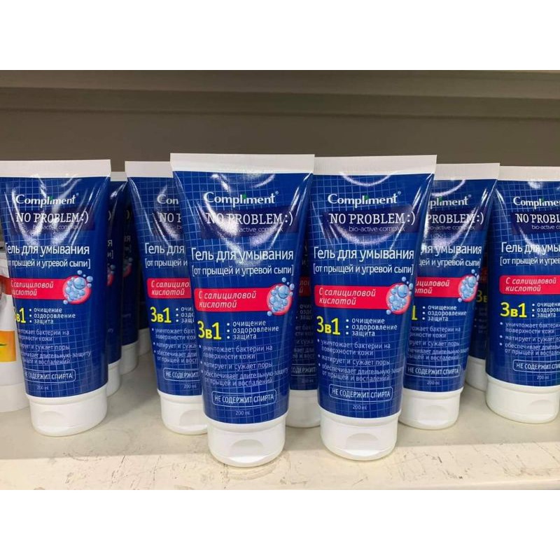 Sữa rửa mặt NO PROBLEM Compliment chứa Salicylic Acid, Tea Tree 200ml | BigBuy360 - bigbuy360.vn