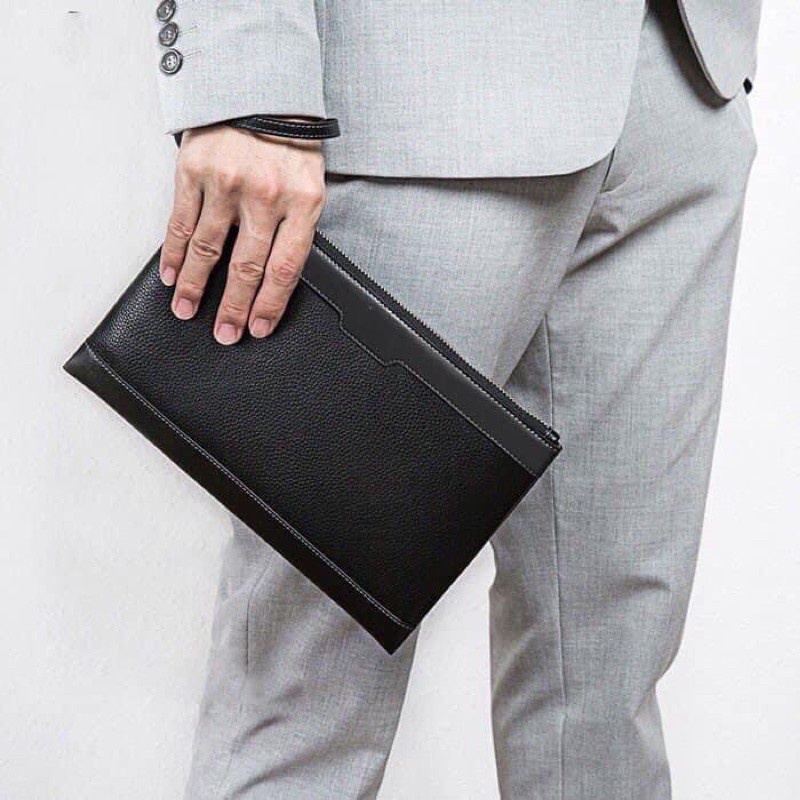 Ví cầm tay da thời trang nam nữ unisex ❤❤❤ Freeship