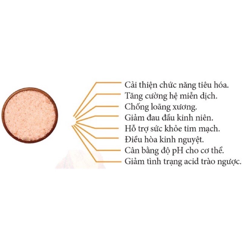 Muối Hồng Himalaya dùng thử 100g