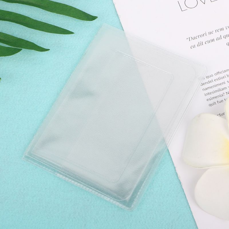 Seng Vỏ PVC Trong Suốt Bảo Vệ Bằng Lái Xe Hơi Tài Liệu Nga