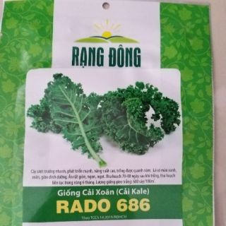 5g hạt giống cải xoăn cải kale