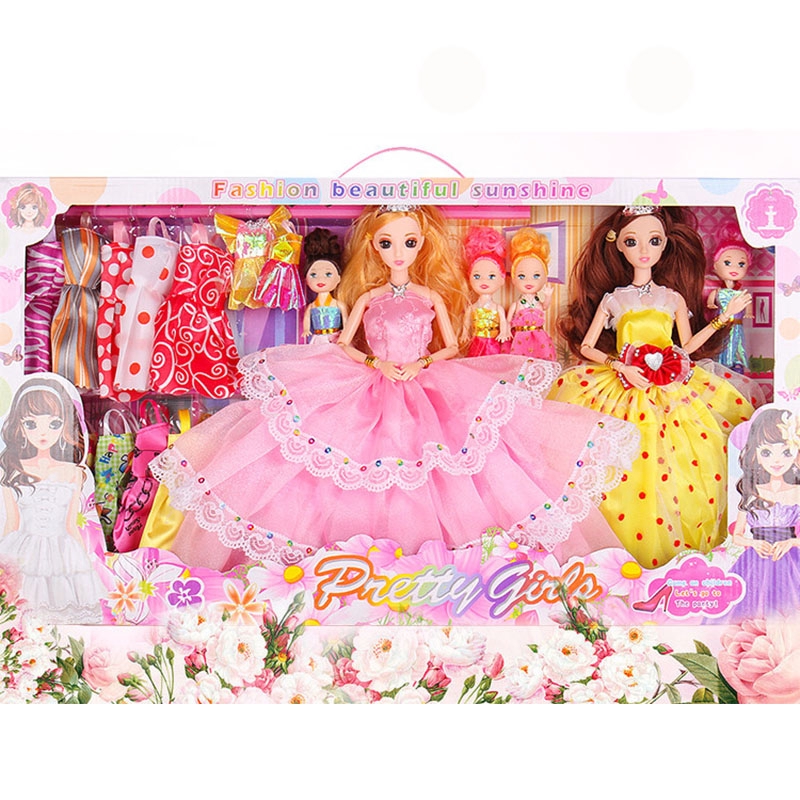 Bộ 168 Đồ Chơi Búp Bê Barbie