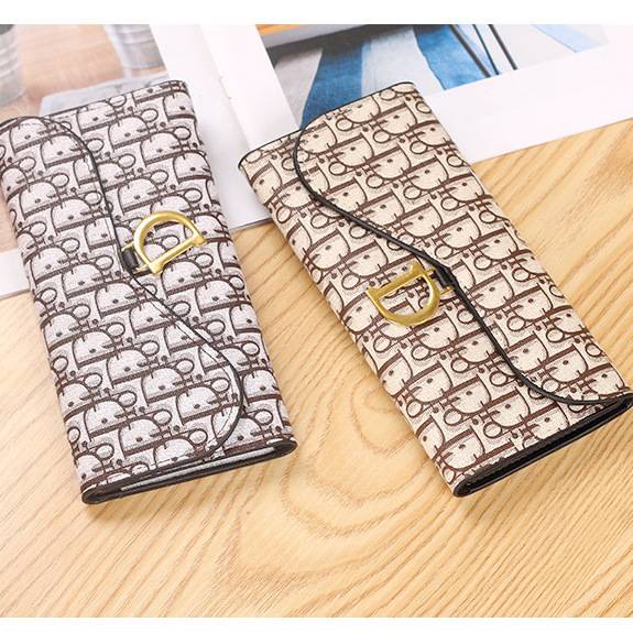 Ví Nữ Dáng Dài 20% Danh Thiếp Phong Cách Hàn Quốc Mới