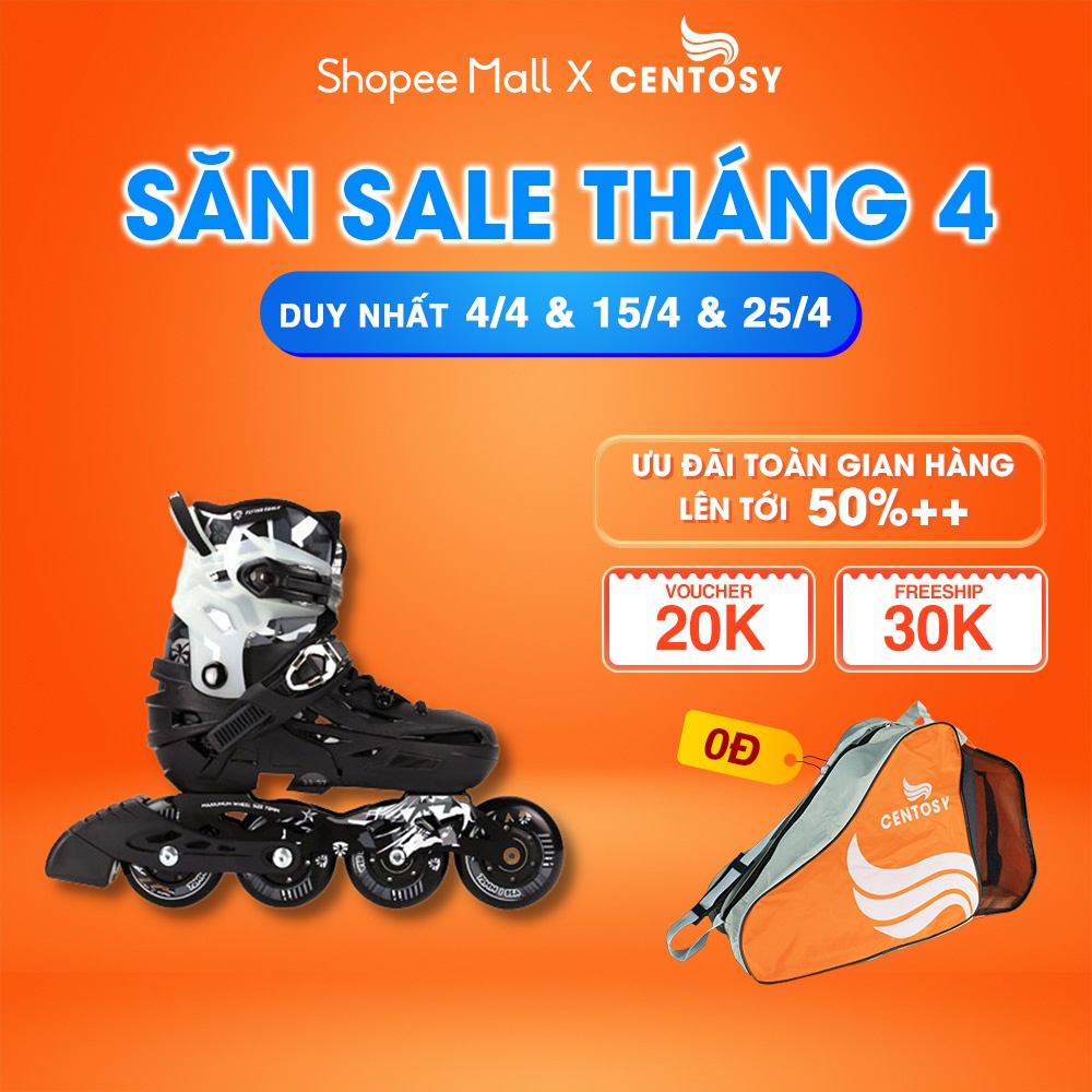 Giày Patin Trẻ Em Thi Đấu Cao Cấp [Centosy - Flying Eagle S6S] - Có Form Chắc Chắn, Phanh An Toàn - Centosy Miền Bắc