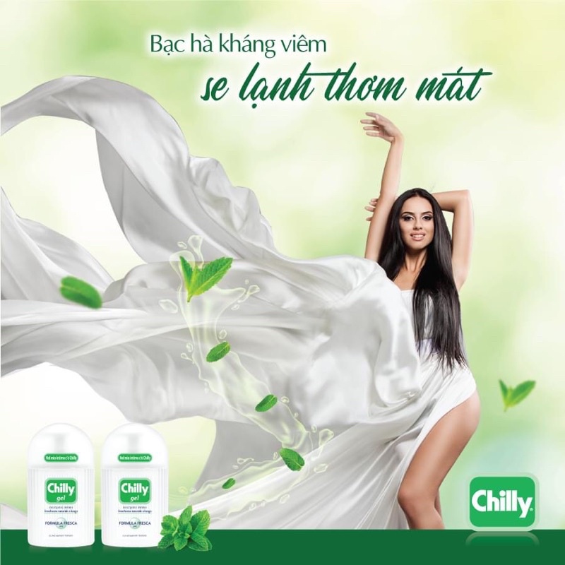 Chilly-Dung dịch vệ sinh phụ nữ Chilly bán chạy số 1 tại Italy