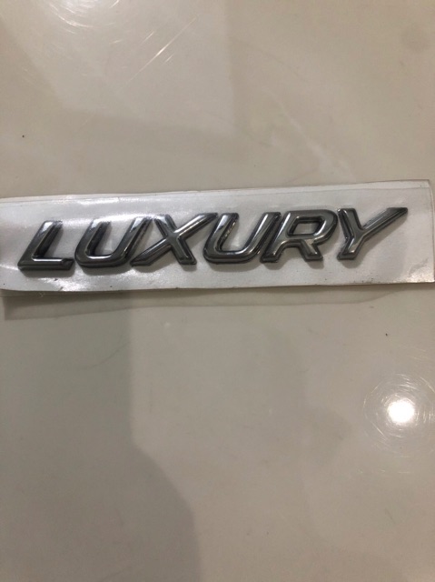 Chữ (logo) luxury/ premium dành cho xe cerato, k3, soluto và dòng Mazda như CX5, CX8, mazda3 và mazda6