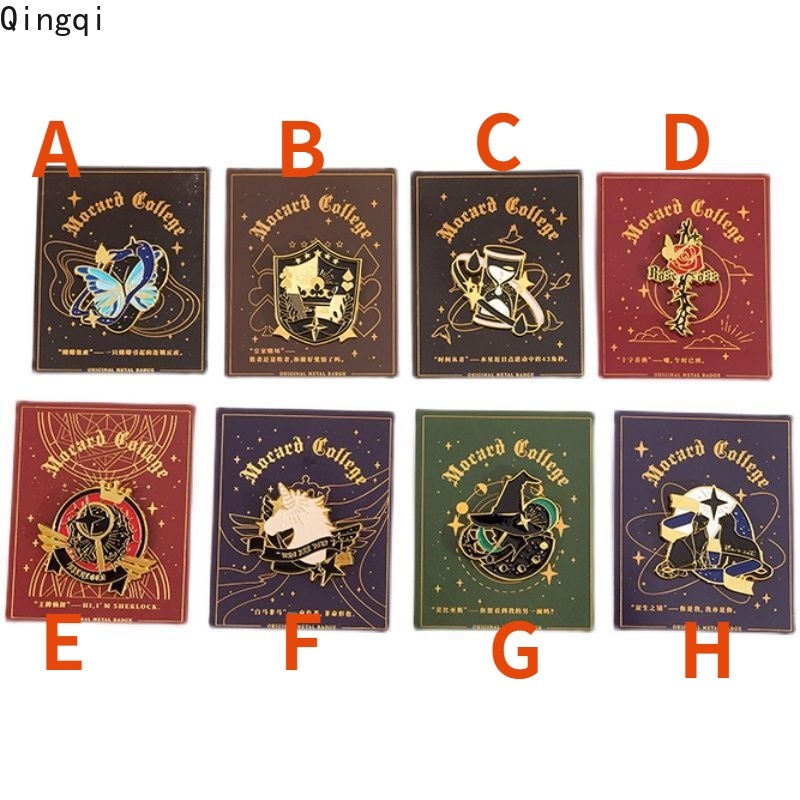 Ghim cài áo Miss Zoe bằng kim loại họa tiết hoạt hình dễ thương