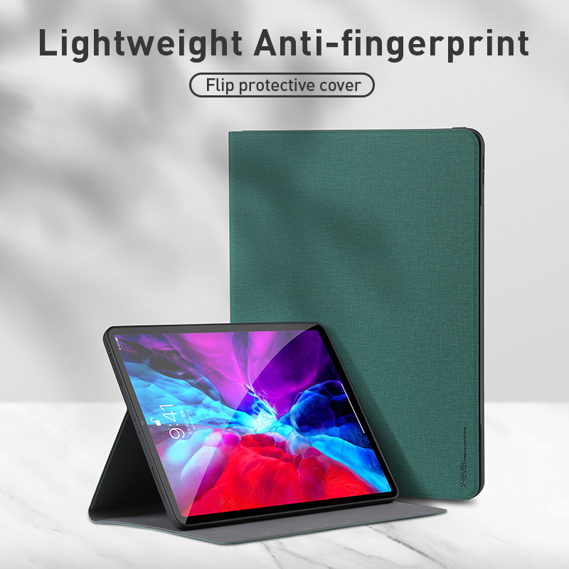 Bao Da Nắp Gập Thiết Kế Thông Minh Cho Ipad Air 4 / X-Level Ipad 10.2 / Ipad 12.9