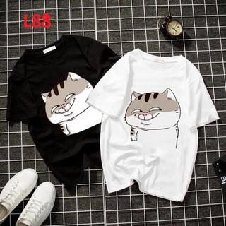 🔥XẢ LỖ🔥 [BÁN SIÊU CHẠY - GIÁ SIÊU TỐT] Áo thun MÈO BÉO AMI BỤNG BỰ Siêu toa khổng lồ - Bộ 2