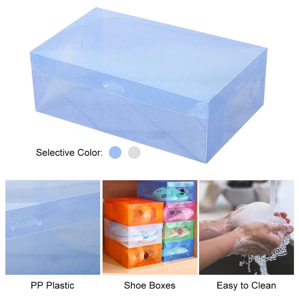 Hộp Đựng Giày Bằng Nhựa Pp Có Thể Xếp Chồng Tiện Dụng