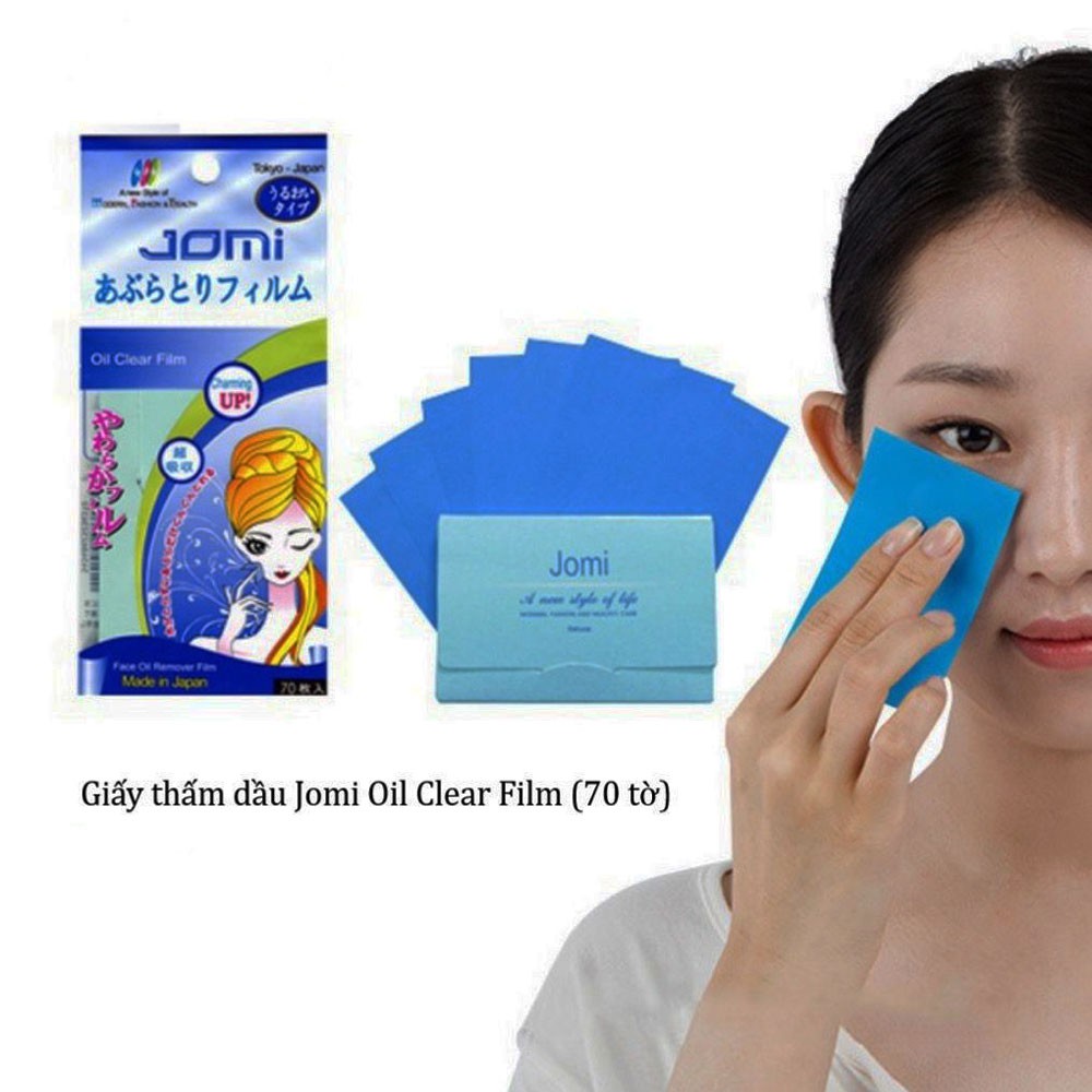 Phim Thấm Dầu Jomi Oil Clear Film Nhật Bản (70 Miếng)