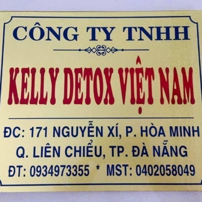 Trà Đào Giảm Cân Kelly Detox Chính Hãng.