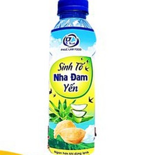 (MỚI) Nước uống Sinh Tố Nha Đam Yến chai 455ml