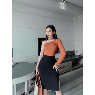 Chân váy thun ôm xẻ Yoona 305