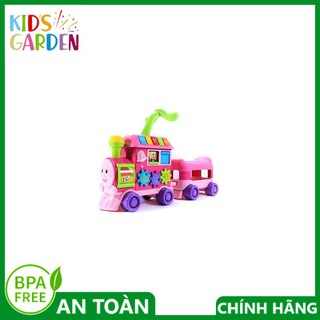 Tầu hỏa tập đi chòi chân có nhạc, chất liệu bằng nhựa 00803G hiệu Winfun