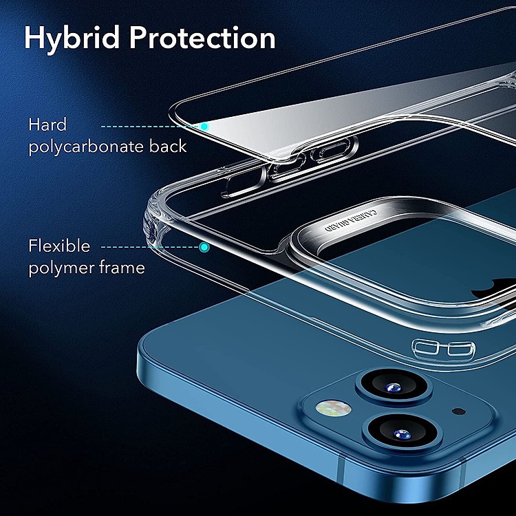 Ốp Lưng dành cho iPhone 13 / 13 Pro / 13 Pro Max ESR Metal Kickstand Phone Case - Hàng Nhập Khẩu.