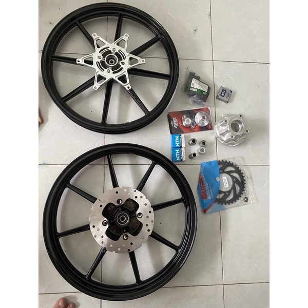 Mâm RCb 8 Cây 2 đĩa Chế Winner Sonic