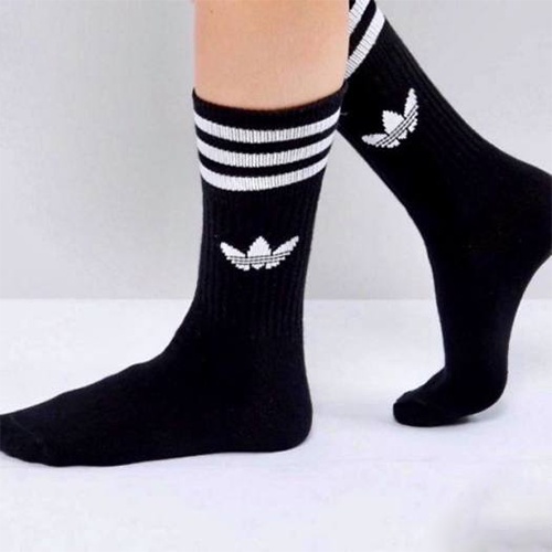 FREESHIPTất Vớ thể thao Adidas cao cổ 3 lá hàng thời trang, nam nữ, unisex, sneaker. Nike, Drew, Champion, Jordan.