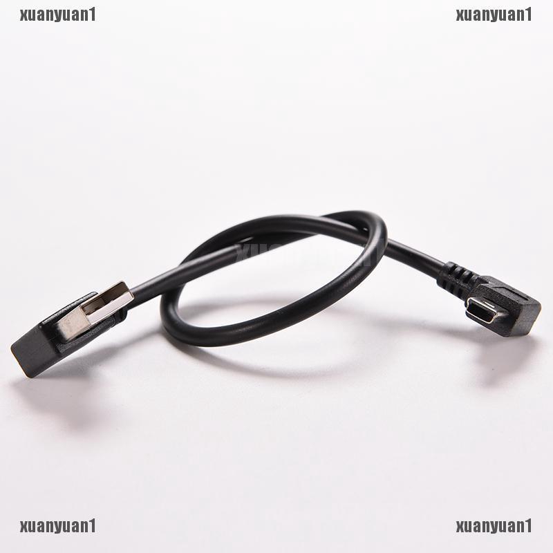 Cáp Chuyển Đổi USB 2.0 A Right Male Sang Mini B 5P Right Angle Male