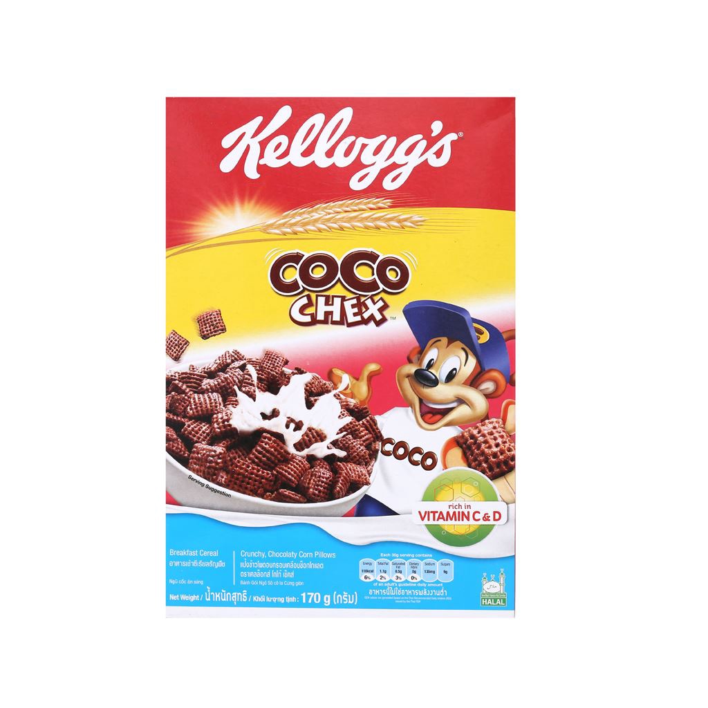 [HỘP LỚN] Ngũ Cốc Ăn Sáng Cho Bé Kellogg's Đủ Các Loại Thơm Ngon Bổ Dưỡng HỘP LỚN - Thái Lan