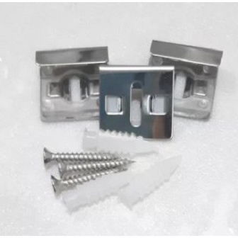 Kẹp gương, Bát treo gương soi nhà tắm inox cao cấp