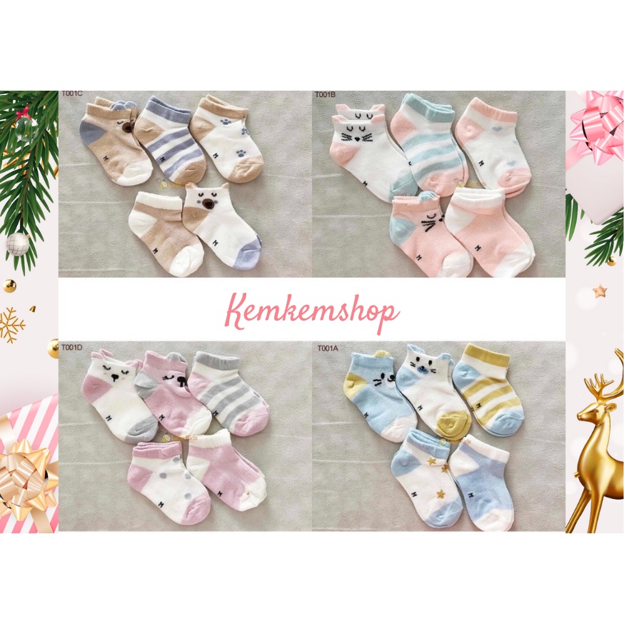 Tất chân Kid Sock điều hòa cho bé (LẺ 1 ĐÔI)