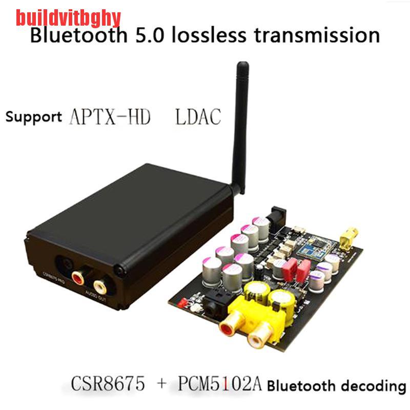 {buildvitbghy}CSR8675 Bluetooth Audio Decoder Wireless Receiver PCM5102A BT5 APTX HD Finished OSE