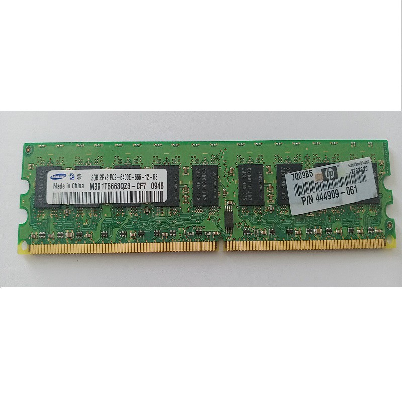 Ram 2gb ddr3 (pc3) bus 1333/10600E ECC unbuffered và các loại khác, cho máy trạm Worksation, và PC, bảo hành 1 năm